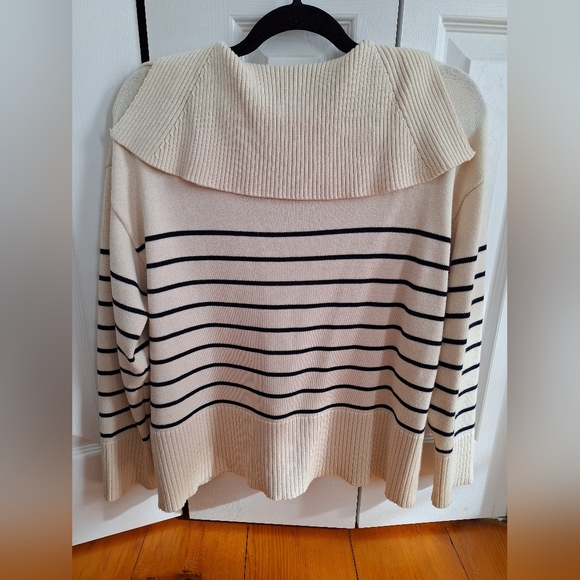 Zara Stripped Pullover Sweater - Picture 2 of 2